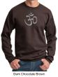 Mens Yoga Sweatshirt - Aum Symbol Meditation Adult Sweat Shirt