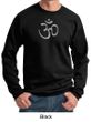 Mens Yoga Sweatshirt - Aum Symbol Meditation Adult Sweat Shirt