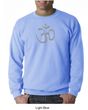 Mens Yoga Sweatshirt - Aum Symbol Meditation Adult Sweat Shirt