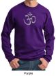 Mens Yoga Sweatshirt - Aum Symbol Meditation Adult Sweat Shirt