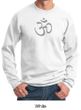 Mens Yoga Sweatshirt - Aum Symbol Meditation Adult Sweat Shirt