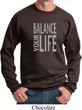 Mens Yoga Sweatshirt Balance Your Life Sweat Shirt