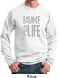 Mens Yoga Sweatshirt Balance Your Life Sweat Shirt