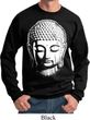 Mens Yoga Sweatshirt Big Buddha Head Sweat Shirt