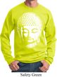 Mens Yoga Sweatshirt Big Buddha Head Sweat Shirt