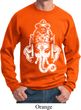 Mens Yoga Sweatshirt BIG Ganesha Head Sweat Shirt