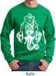 Mens Yoga Sweatshirt BIG Ganesha Head Sweat Shirt