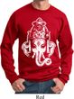 Mens Yoga Sweatshirt BIG Ganesha Head Sweat Shirt