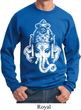 Mens Yoga Sweatshirt BIG Ganesha Head Sweat Shirt