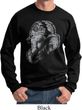Mens Yoga Sweatshirt BIG Ganesha Profile Sweat Shirt