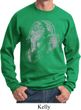 Mens Yoga Sweatshirt BIG Ganesha Profile Sweat Shirt