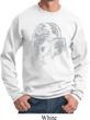 Mens Yoga Sweatshirt BIG Ganesha Profile Sweat Shirt