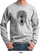 Mens Yoga Sweatshirt Black Bodhi Tree Sweat Shirt