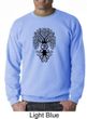 Mens Yoga Sweatshirt Black Bodhi Tree Sweat Shirt
