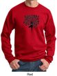 Mens Yoga Sweatshirt Black Tree Pose Sweat Shirt
