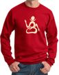 Mens Yoga Sweatshirt Body OM Sweat Shirt