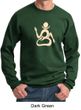 Mens Yoga Sweatshirt Body OM Sweat Shirt
