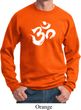 Mens Yoga Sweatshirt Brushstroke Aum Sweat Shirt