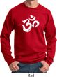 Mens Yoga Sweatshirt Brushstroke Aum Sweat Shirt