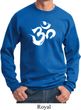 Mens Yoga Sweatshirt Brushstroke Aum Sweat Shirt