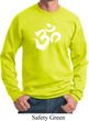 Mens Yoga Sweatshirt Brushstroke Aum Sweat Shirt