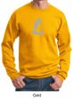 Mens Yoga Sweatshirt - Buddha Cotton/Poly Sweat Shirt
