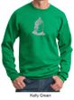 Mens Yoga Sweatshirt - Buddha Cotton/Poly Sweat Shirt