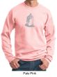 Mens Yoga Sweatshirt - Buddha Cotton/Poly Sweat Shirt