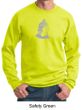 Mens Yoga Sweatshirt - Buddha Cotton/Poly Sweat Shirt