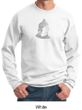 Mens Yoga Sweatshirt - Buddha Cotton/Poly Sweat Shirt