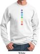 Mens Yoga Sweatshirt Diamond Chakras Sweat Shirt