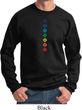 Mens Yoga Sweatshirt Diamond Chakras Sweat Shirt