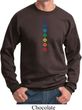 Mens Yoga Sweatshirt Diamond Chakras Sweat Shirt
