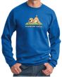 Mens Yoga Sweatshirt Downward Human Sweat Shirt