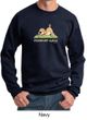 Mens Yoga Sweatshirt Downward Human Sweat Shirt