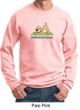 Mens Yoga Sweatshirt Downward Human Sweat Shirt