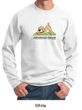 Mens Yoga Sweatshirt Downward Human Sweat Shirt
