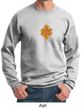 Mens Yoga Sweatshirt Endless Knot Sweat Shirt