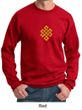 Mens Yoga Sweatshirt Endless Knot Sweat Shirt