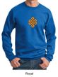 Mens Yoga Sweatshirt Endless Knot Sweat Shirt