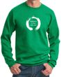 Mens Yoga Sweatshirt Enso Happiness Sweat Shirt