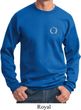 Mens Yoga Sweatshirt Enso Pocket Print Sweat Shirt