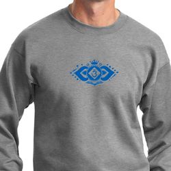 Mens Yoga Sweatshirt Floral Ajna Sweat Shirt