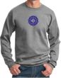 Mens Yoga Sweatshirt Floral Sahasrara Sweat Shirt