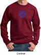 Mens Yoga Sweatshirt Floral Sahasrara Sweat Shirt