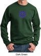 Mens Yoga Sweatshirt Floral Sahasrara Sweat Shirt