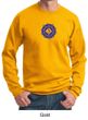 Mens Yoga Sweatshirt Floral Sahasrara Sweat Shirt