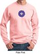 Mens Yoga Sweatshirt Floral Sahasrara Sweat Shirt
