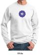 Mens Yoga Sweatshirt Floral Sahasrara Sweat Shirt
