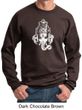 Mens Yoga Sweatshirt Ganesha Head Sweat Shirt